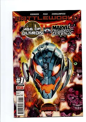 Battleworld  Age Of Ultron Vs Marvel Zombies #1 Vol.1  Marvel Comics 2015 • $6.83