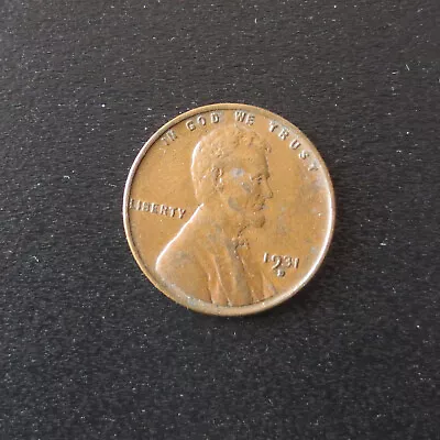 1931-D Circulated Lincoln Wheat Cent. • $12.95