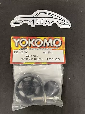 Yokomo Vintage RC Car Part # ZE-550 Solid Axle Spool For GT-4 • $24.99