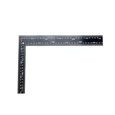 Stainless Steel 90 Degree Angle Measuring Square Ruler L-Shaped Woodworking M... • $17.07