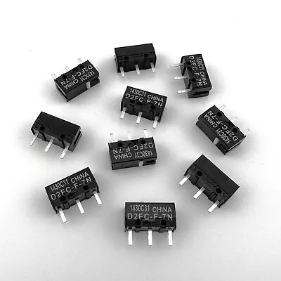 Omron D2FC-F-7N Mouse Micro Switch 10 Pieces • $19.99