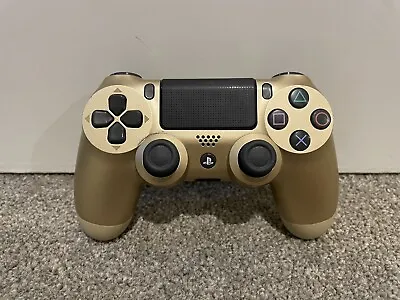 $20 • Buy GENUINE PlayStation 4 PS4 Controller Dualshock 4 GOLD *FAULTY FOR PARTS*