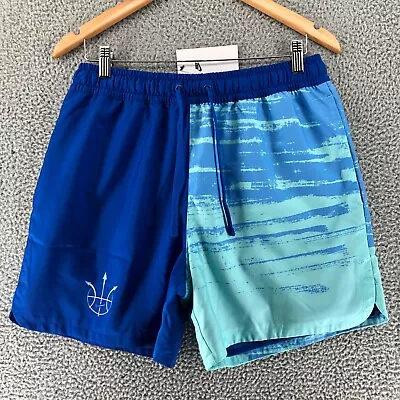 Nike Woven Flow Summer Hoop Shorts DV9605-480 Blue Men's Size S • $35