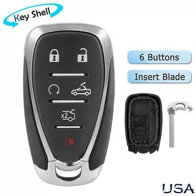 For 2016-2020 Chevrolet Camaro Convertible Remote Key Fob 6b Case Shell Hyq4ea • $16.45