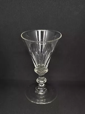 Superb Delicate 18th Century Georgian Crystal Clear Port Glass Very Good!! • £70