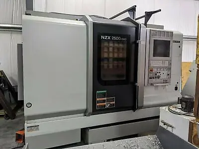 DMG Mori NZX2500/600L Twin Turret CNC Lathe W. LNS Chip Conveyor • $99500