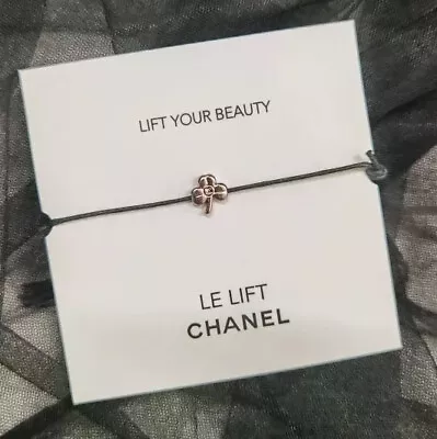 $49 • Buy Chanel Le Lift GWP Beautiful Clover Lucky Bracelet With Logo