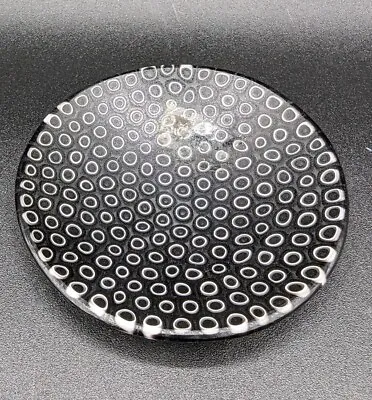 Tiozzo Sergio Italian Murano Murrine Millefiori Glass Ring Dish Black & White • $60