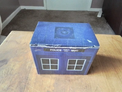 £4.99 • Buy Novelty Ceramic Police Box Mug 