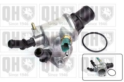Quinton Hazell Car Vehicle Replacement Coolant Thermostat Kit W/ Seal - QTH611K • £31.99