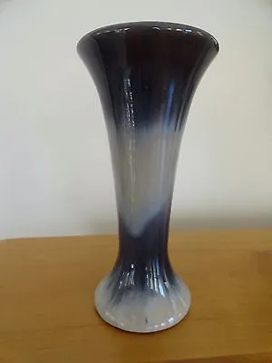 Cliftwood Art Morton Pottery Trumpet Vase Blended Glaze • $39.99