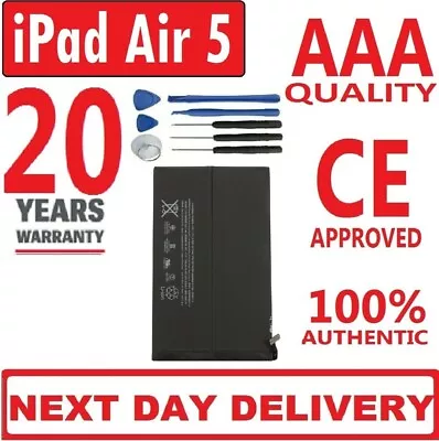£13.89 • Buy NEW Replacement OEM Battery For IPad Air 1 IPad 5 8827mah A1484 A1474 1475 UK