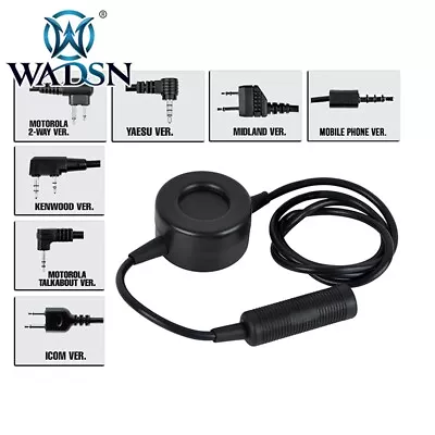 WADSN Tactical TCI Style PTT Push To Talk Device For Civilian Radio WZ114 • $12