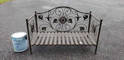 Antique Iron Doll Bed • $95