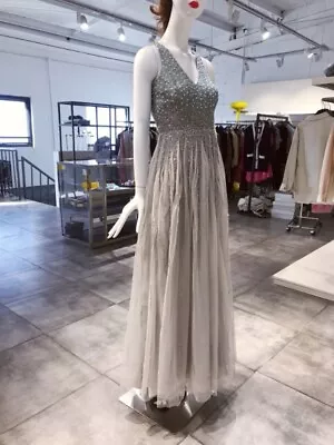AIDAN MATTOX Elegant Sequined Gown Dress Size 0 NWT • $169