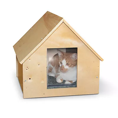 KH Mfg Birchwood Manor Unheated Thermo-Kitty Home • $141.38