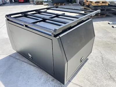 $2999 • Buy BLACK Aluminium Canopy Toolbox Ute Truck Toolbox 1780W X1200L X850H Roof Rack