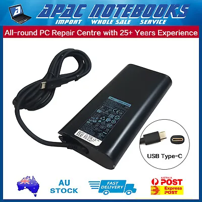 Genuine 130W USB Type-C AC Adapter Charger XPS 15 9575 2-in-1 9570 17 9710 9720 • $68.40