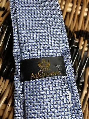 Atkinson’s Jacquard Tie 100% Silk Made In UK New And Unworn • £10.99