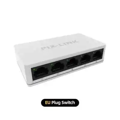 PIX-LINK SW05 Network Switches 5V Mini Ethernet 5 Port 10/100Mbps Fast Network • $16.03