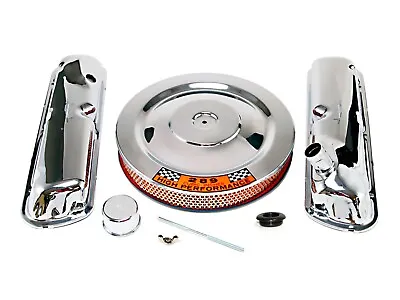 64-73 Mustang Engine Dress Up Kit Chrome SHOW QUALITY V8 260 289 302 351W • $142.95