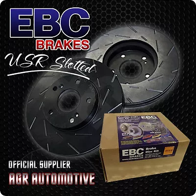 £245.44 • Buy Ebc Usr Slotted Front Discs Usr1411 For Jaguar Xj6 2.7 Td 2005-06