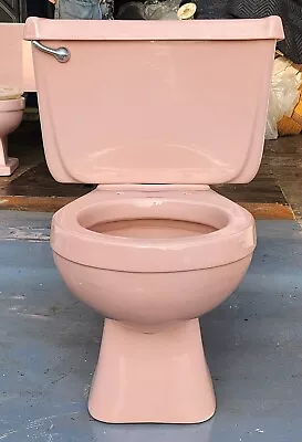 Gerber Pink Toilet Vintage Bathroom • $675