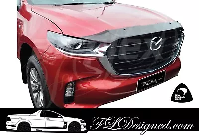 2021+ Mazda Bt50 Dark Tint Black Bonnet Protector Guard Shield • $229