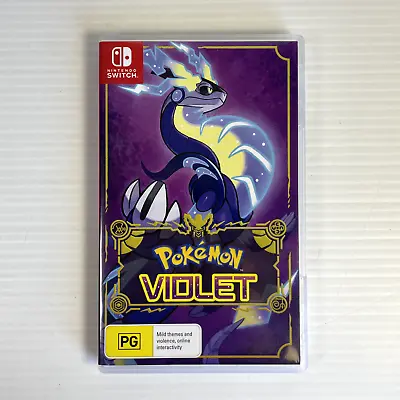 Pokemon Violet - Nintendo Switch - Case Only - AUS PAL • $15.97