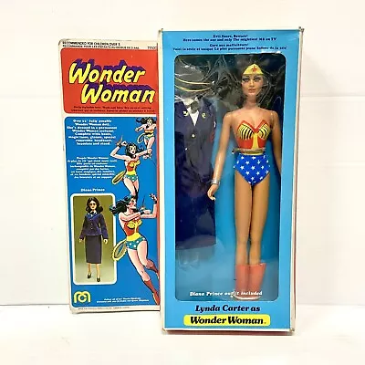 New In Box 1976 Mego Lynda Carter Wonder Woman Figure 12  Diana Prince - Rare • $1237.89