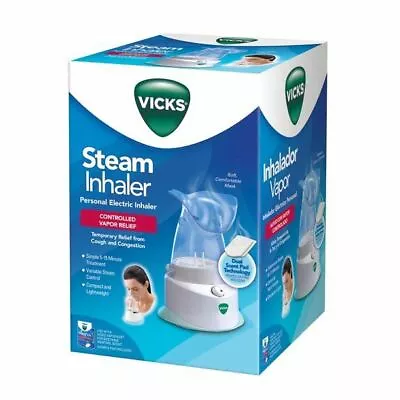 Vicks Personal Electric Steam Inhaler V1200 Compact & Lightweight • $37