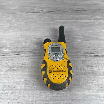 Motorola TalkAbout T5950 Yellow 22-Channel FRS/GMRS Two-Way Radio Walkie Talkie • $20.67