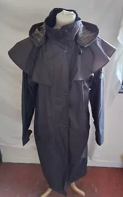 Jack Murphy Ladies Brown Raincoat Size 10 #4456 • £18