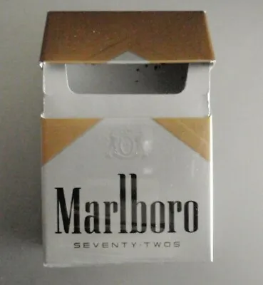 EMPTY Cigarette Box Collectible USA MARLBORO 72s SEVENTY-TWOS EMPTY  • $3.95