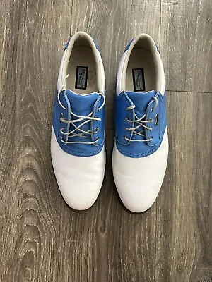 FootJoy Men's My Day Contour Leather Golf Shoes Size 12 Narrow • $33.99