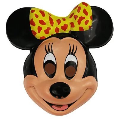 Vintage Walt Disney Minnie Mouse Halloween Mask  Mickey Ben Cooper Costumes • $39.99