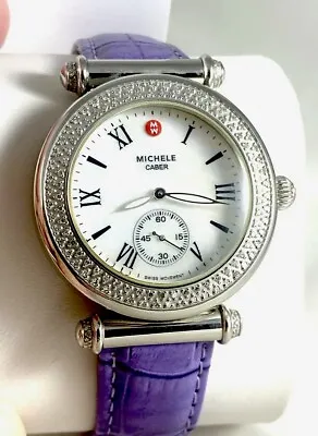 Women's Diamond Michele Caber Dress Watch In Excellent Cond. • $595