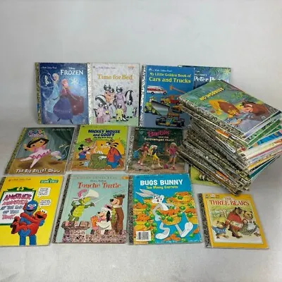 50 Assorted Little Golden Books - Vintage Modern Disney • $50