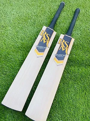 £105.25 • Buy English Willow Cricket Bat Short Handle Rsm With Bat Cover And Scuff Sheet