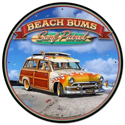 1951 Surf Woody Vintage Vinyl Decal Sticker Waterproof • $9.95