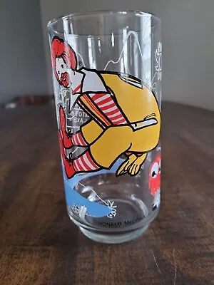 VTG 1977 Ronald McDonalds Action Series Drinking Glass • $8.49