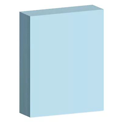 Blue Pastel Colored Cardstock Paper 67lb Vellum Bristol 8.5 X 11 50 Sheets • $35.22
