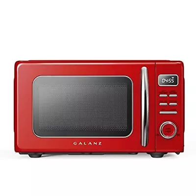 Glcmkz07rdr07 Retro Countertop Microwave Oven With Auto Cook & Reheat Defrost Qu • $206.33