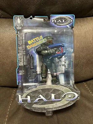 Halo Battle Damaged Master Chief Limited Edition Joyride Action Figure 2003 • $75