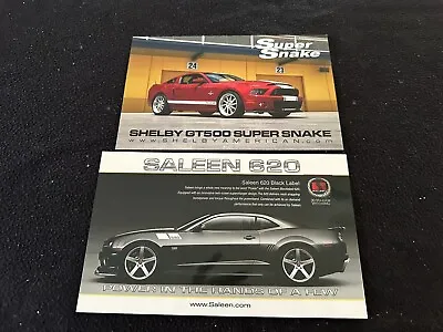 2013-2014 Ford Mustang Saleen 620 Shelby Super Snake Card / Brochure Set • $14.98