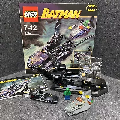 LEGO 7780 Batman - The Batboat : Hunt For Killer Croc  Complete Kit • $239.90