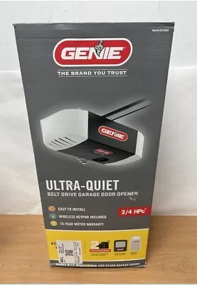 Genie 0.75-HP Ultra Quiet Belt Garage Door Opener W/ 2 Remotes  Keypad & Sensor • $175