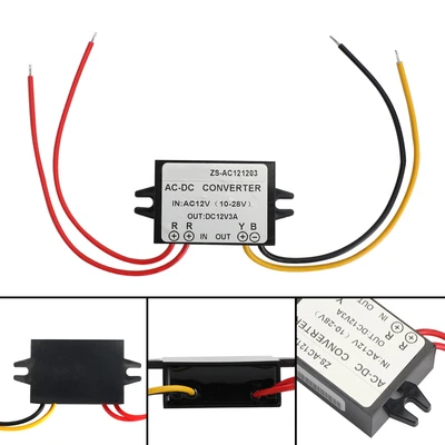 $15.99 • Buy AC 10-28V To DC 12V 3A Buck Converter Ac-Dc Step Down Power Supply Module V1