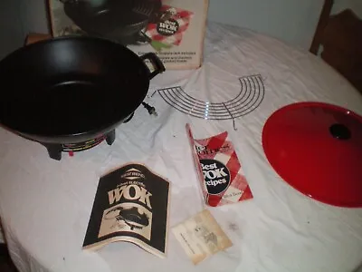 Never Used Vintage Electric Wok West Bend • $64.99