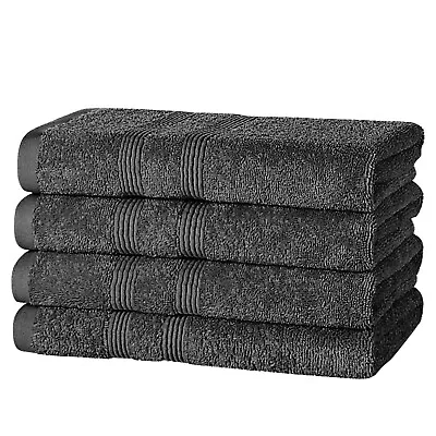 Hand Towels 100% Cotton 500GSM Pack Of 24612 Premier Quality Egyptian Cotton • £11.99